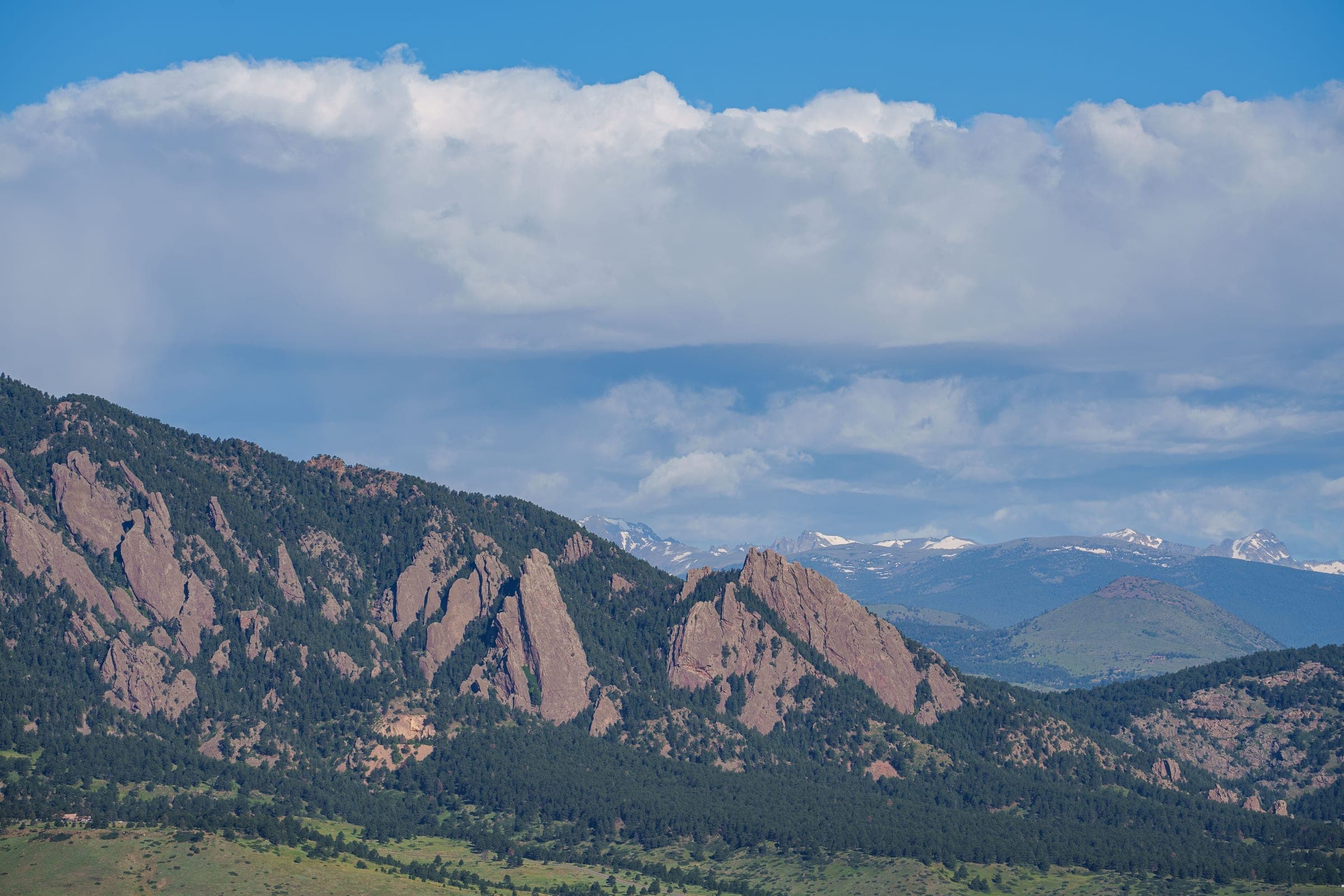 Flatirons Storm — Colorado fine art print