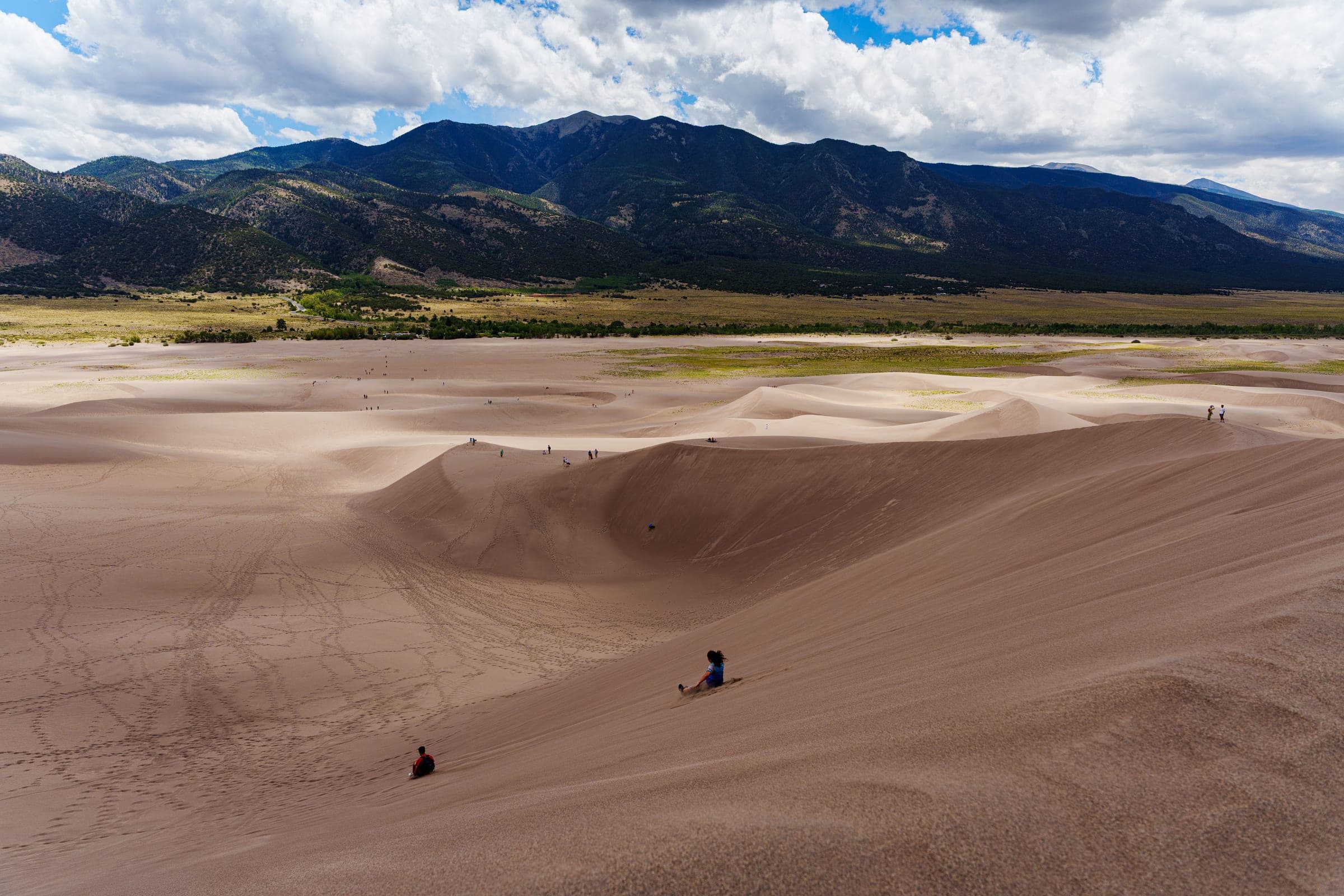 Sandboarding the Dunes — Colorado fine art print