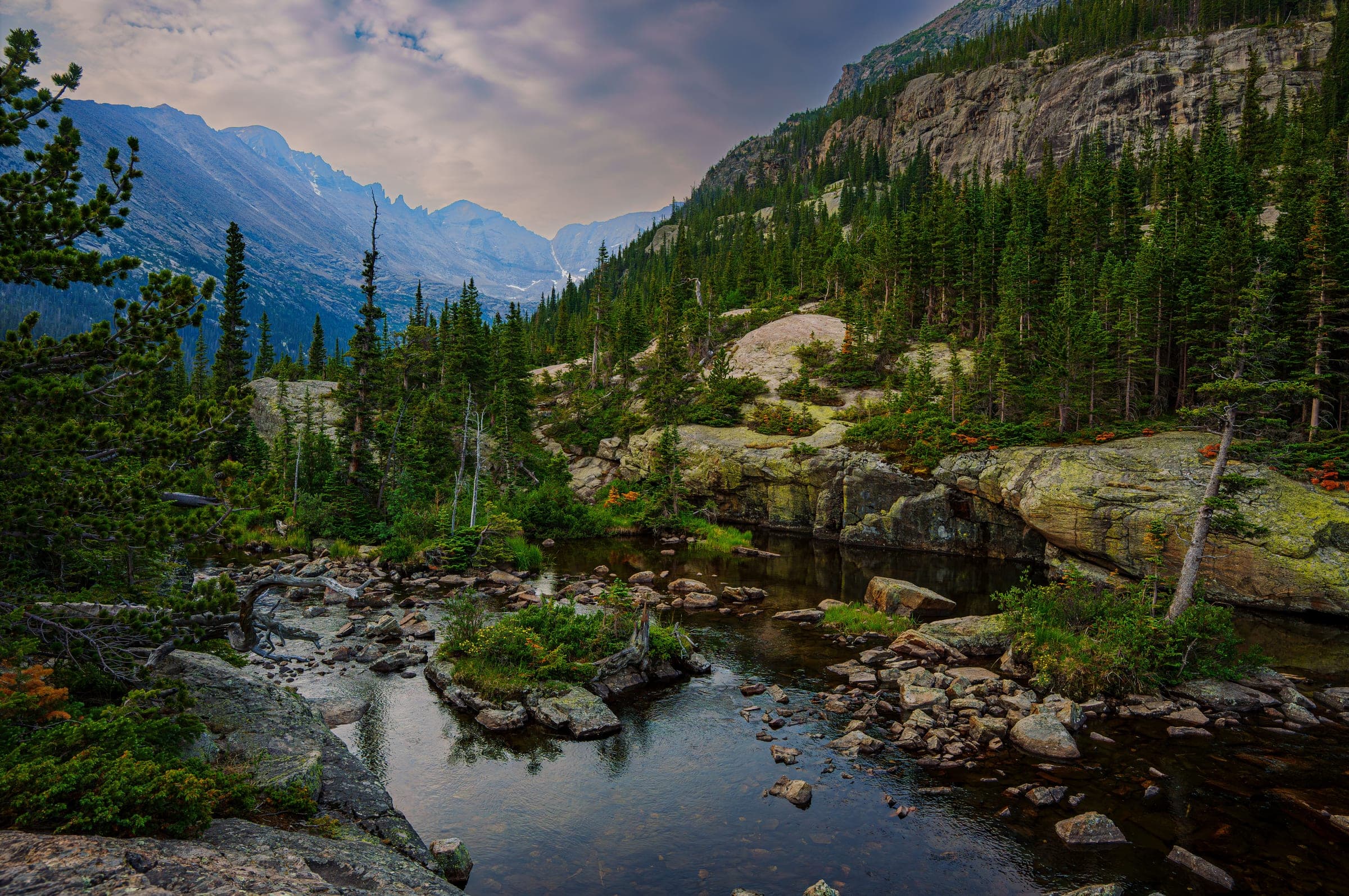 Below Mills Lake